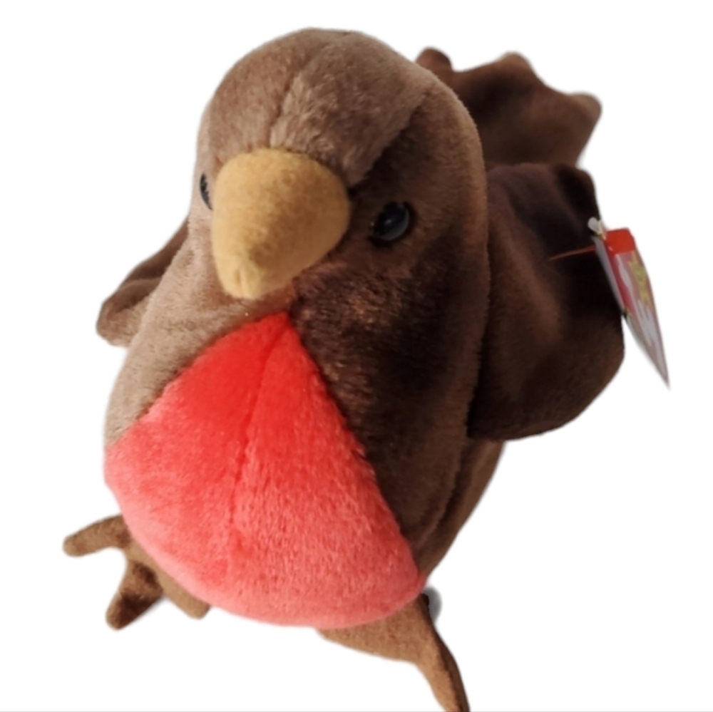 EARLY NWT Ty Beanie Babies The Robin Vintage